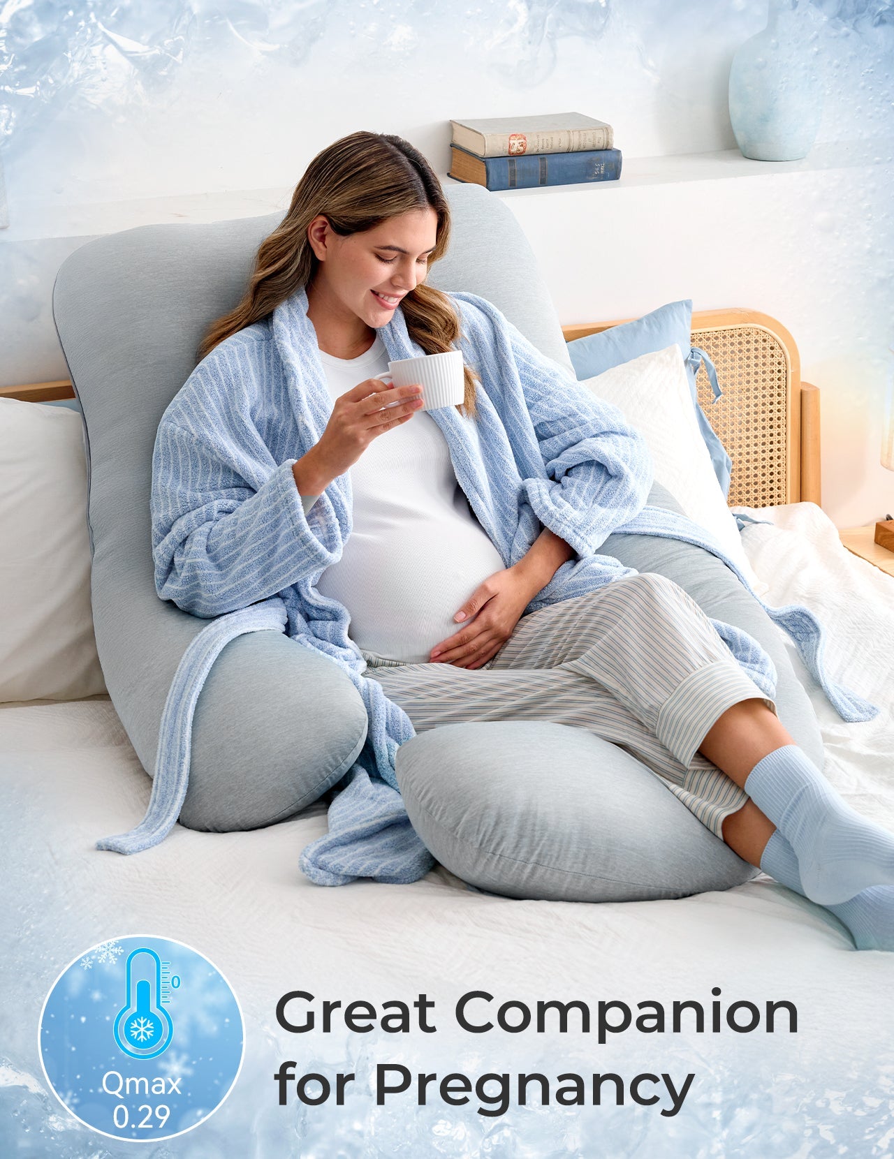 Huggable - U Shaped Maternity Body Pillow