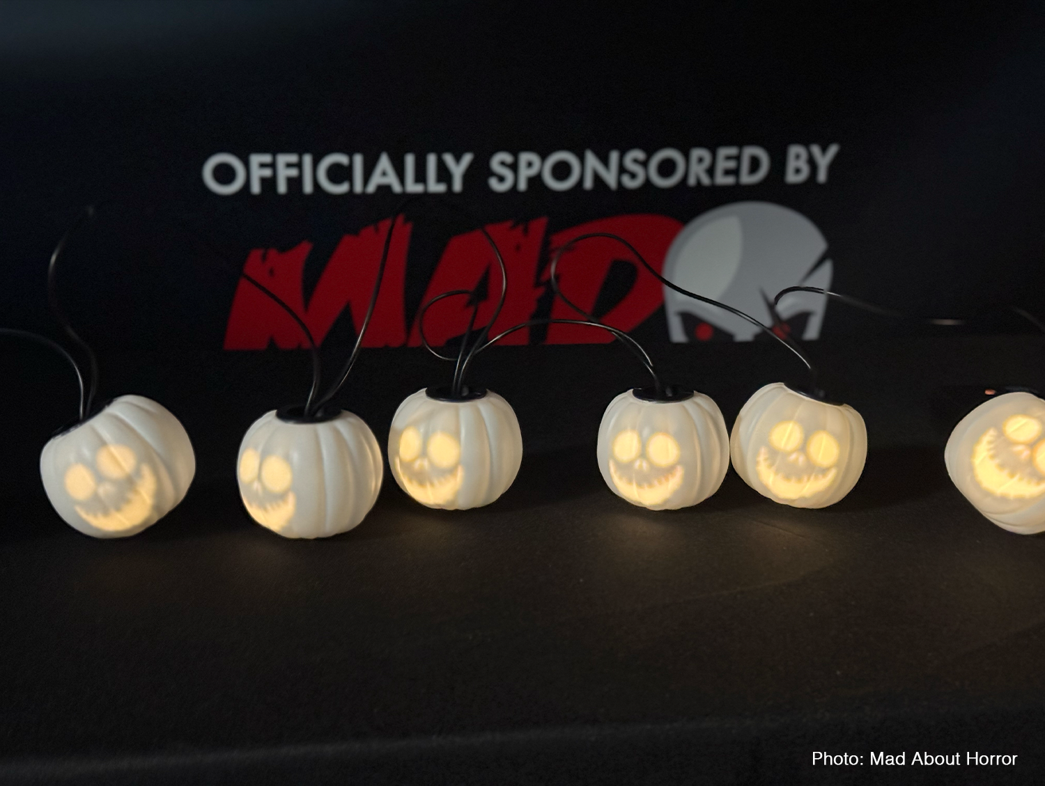 Animated Jack Skellington EmoteGlow String Lights