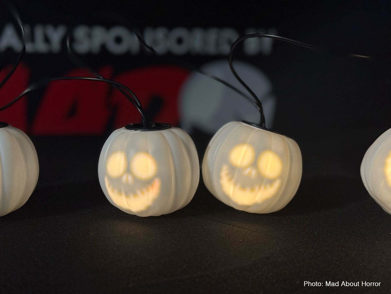Animated Jack Skellington EmoteGlow String Lights