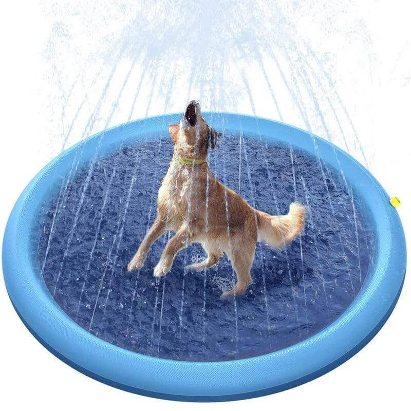 Pet Sprinkler Pad For Dogs-Fun Water Toy Oasis