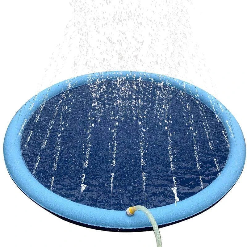 Pet Sprinkler Pad For Dogs-Fun Water Toy Oasis