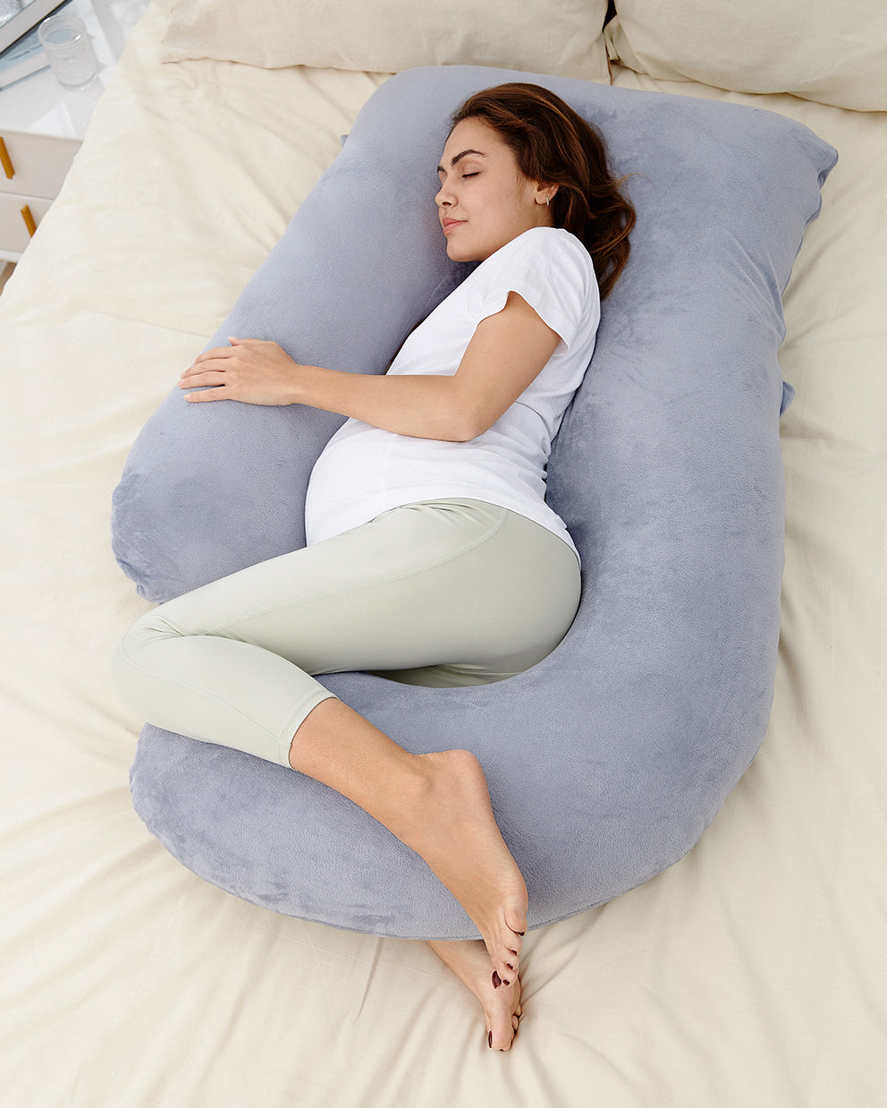 Huggable - U Shaped Maternity Body Pillow