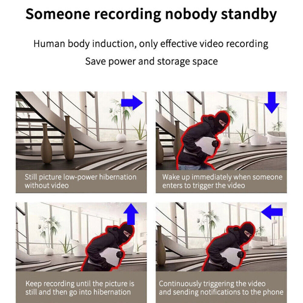 1080P HD WiFi Mini Shaver Razor Camera | WiFi Motion Detection Cam