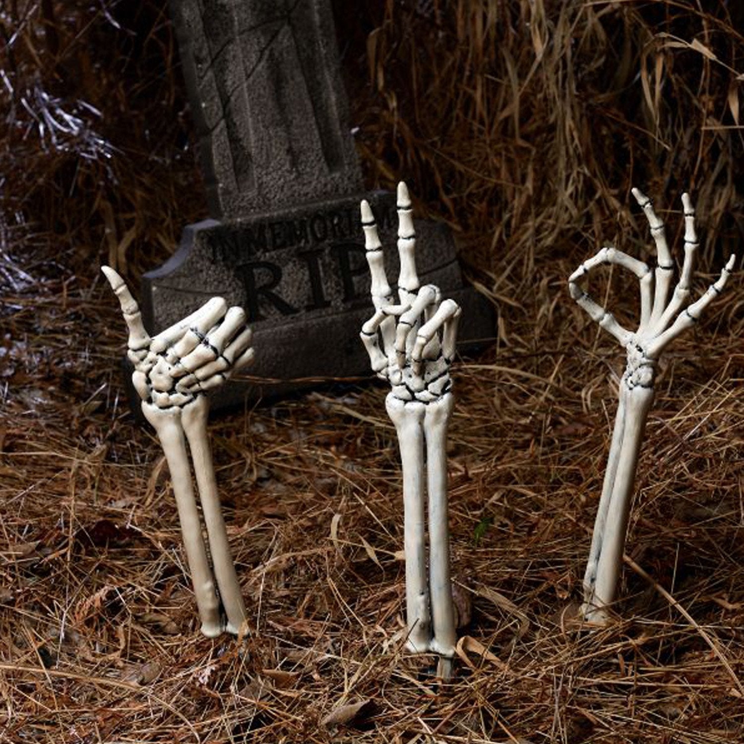 Skeleton Grave Greeting Gravebreaker 3 Pack
