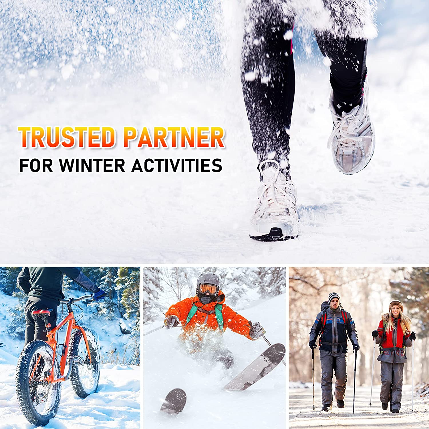 Heated Insoles with Rechargeable Wireless Warmth