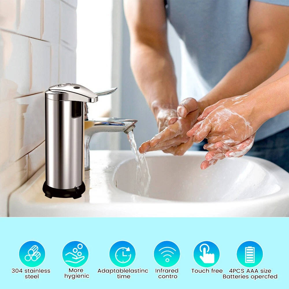 Automatic Hands Free Soap Dispenser For Bathroom