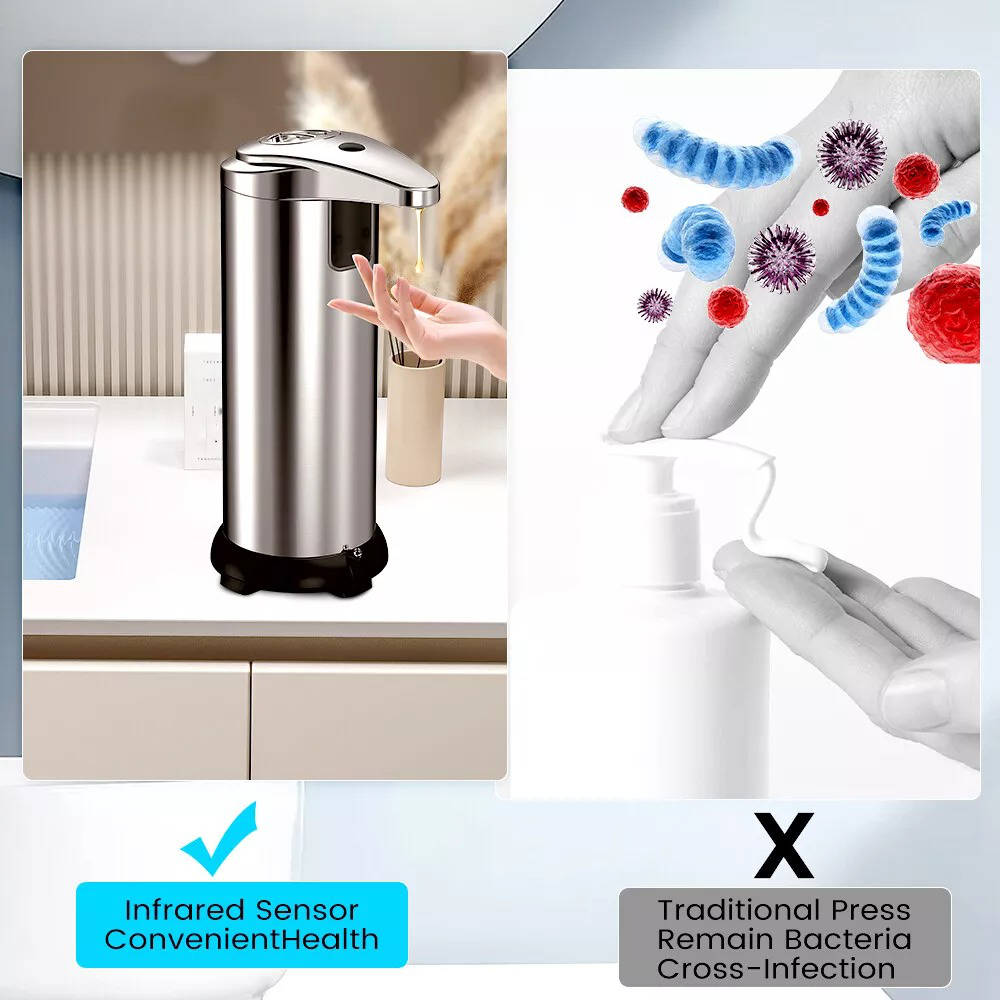 Automatic Hands Free Soap Dispenser For Bathroom