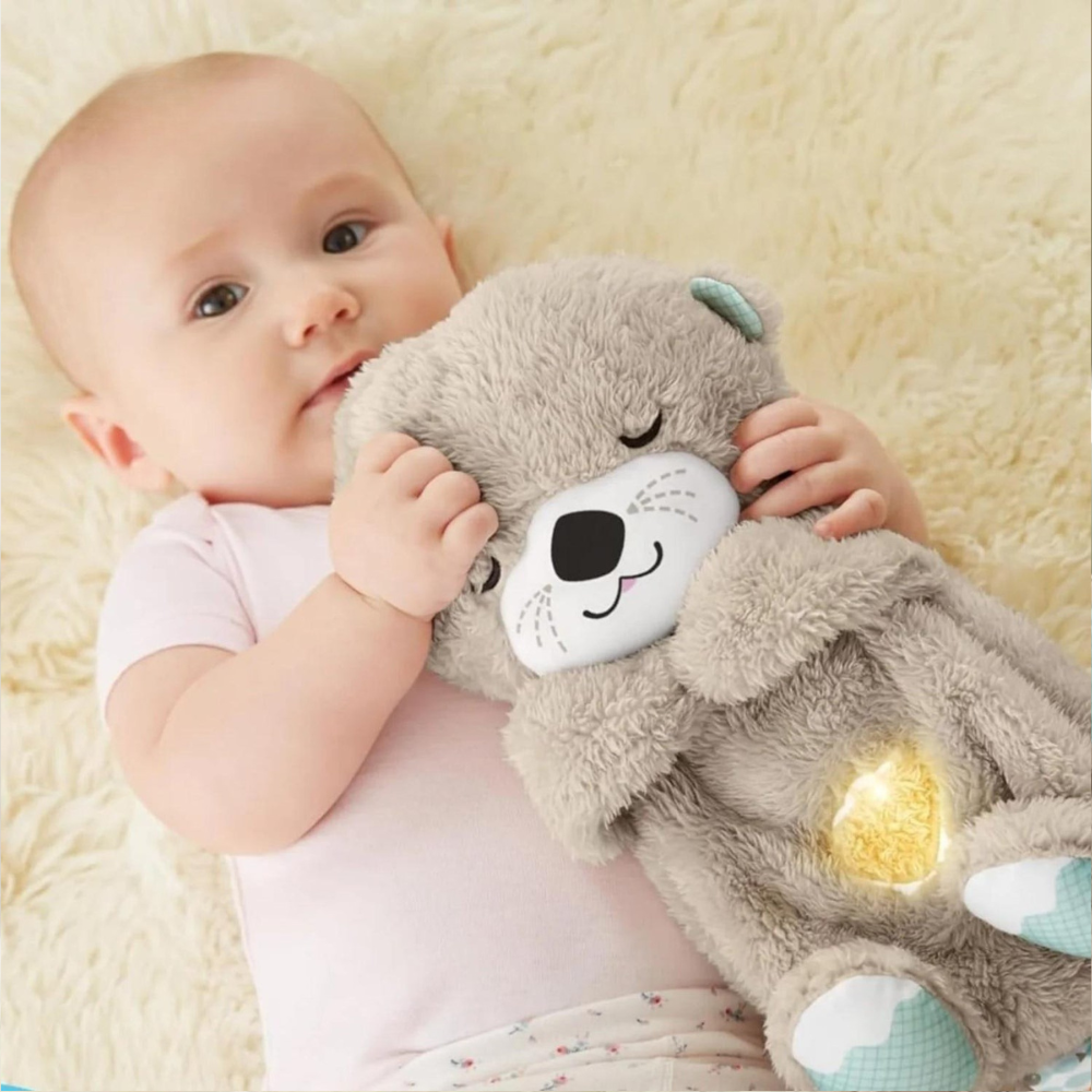 Cuddly Plush Toy with Calming Light for Better Sleep