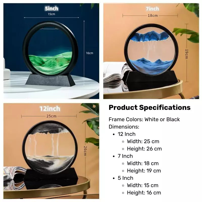 MysticalSand® 3D Hourglass