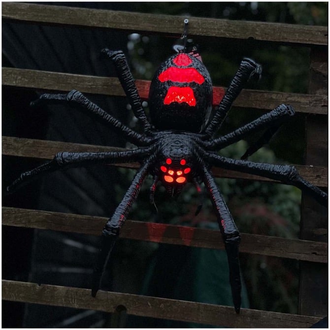 Light Up Giant Spider
