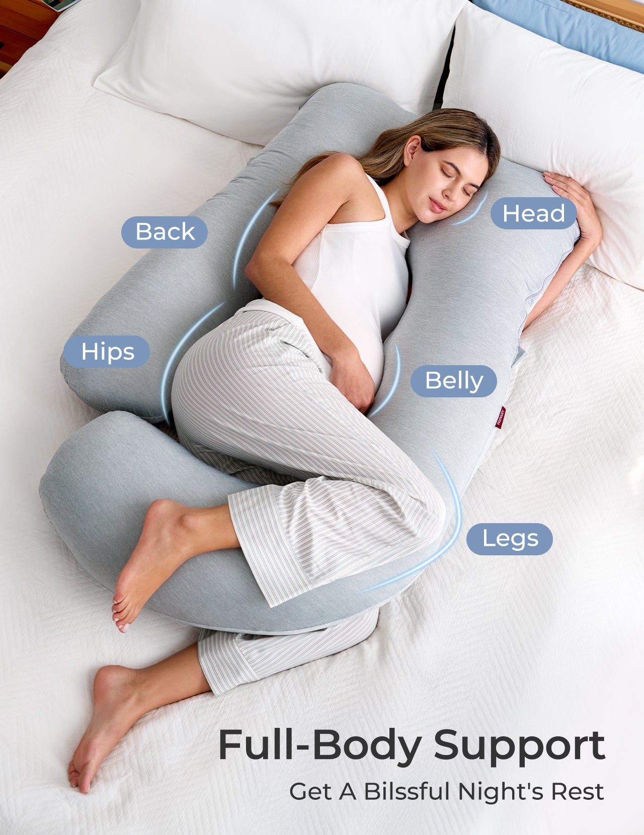 Huggable -  U Shaped Maternity Body Pillow