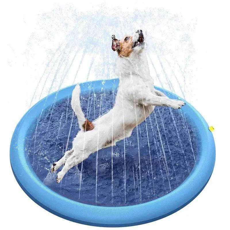 Pet Sprinkler Pad For Dogs-Fun Water Toy Oasis