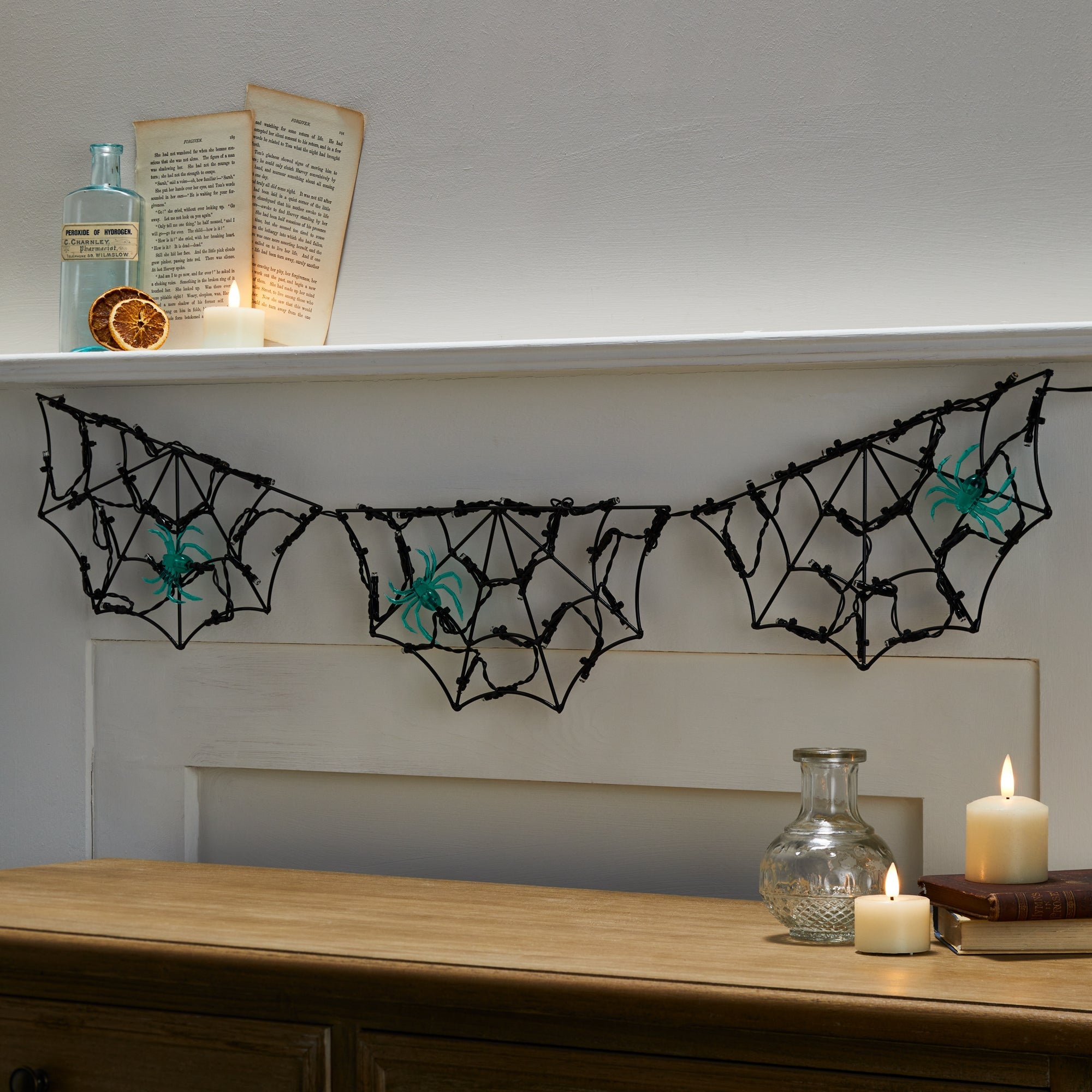 90cm Spider Web Battery Light