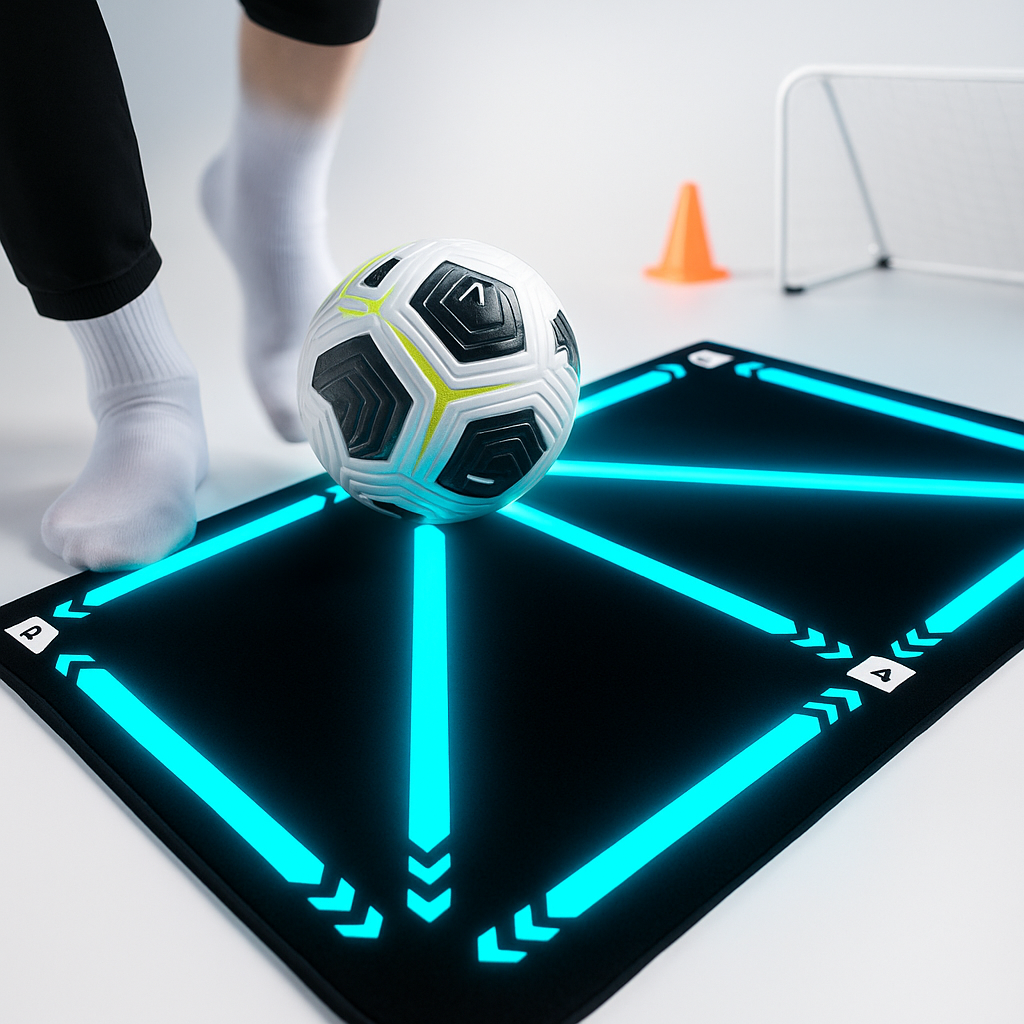 Football Training Mat Kids Indoor Outdoor Skills