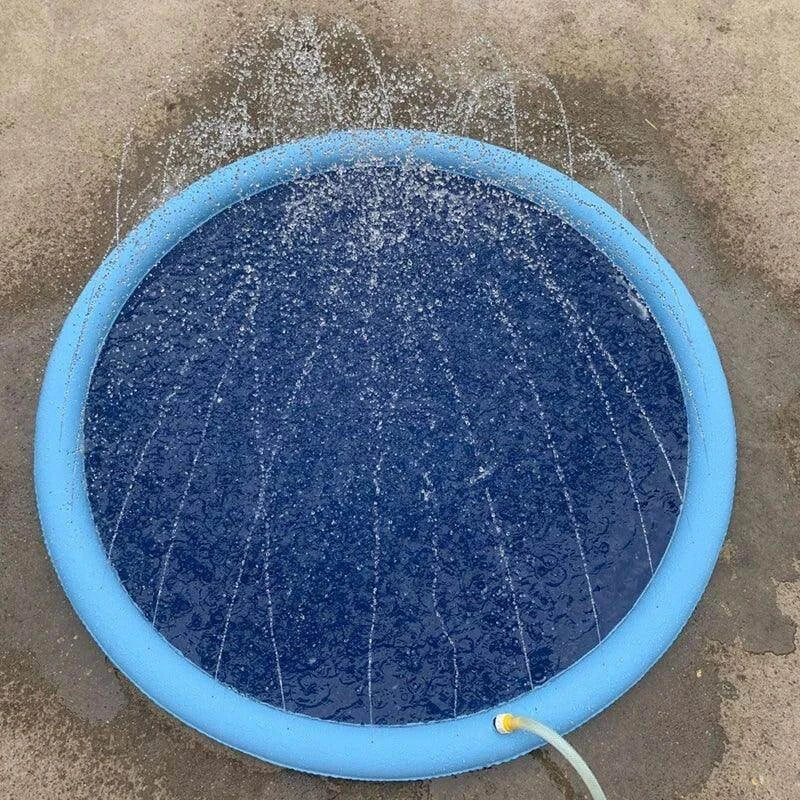 Pet Sprinkler Pad For Dogs-Fun Water Toy Oasis