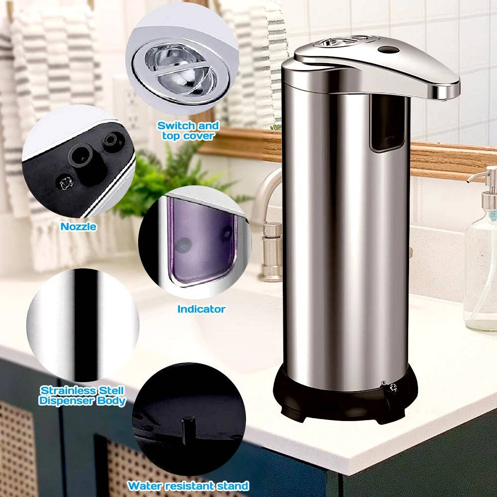 Automatic Hands Free Soap Dispenser For Bathroom