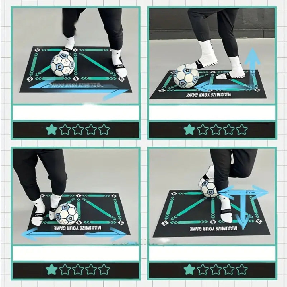 Football Training Mat Kids Indoor Outdoor Skills